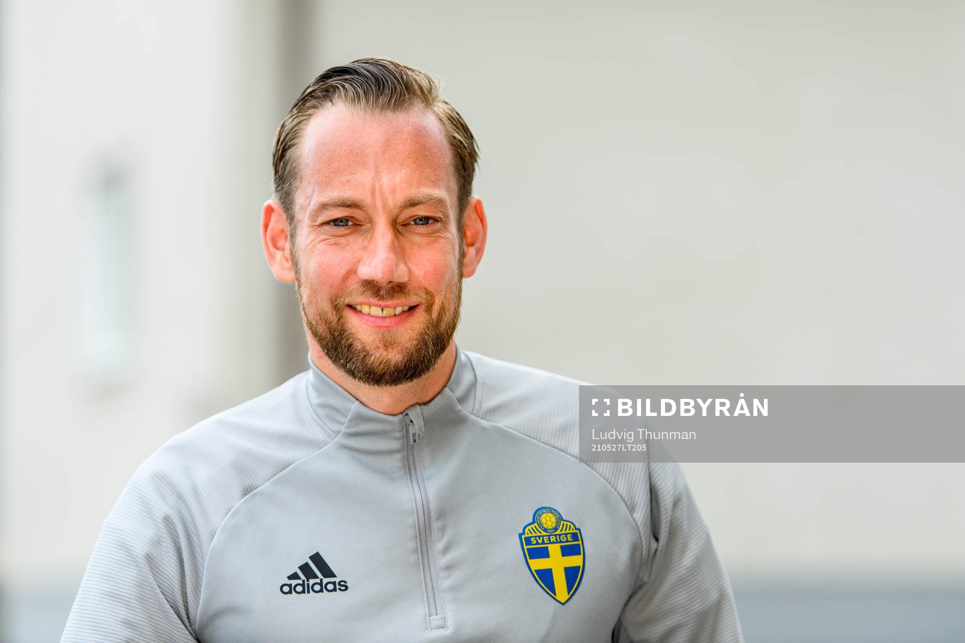 Christian Andersson, physiotherapist poses for a portrait