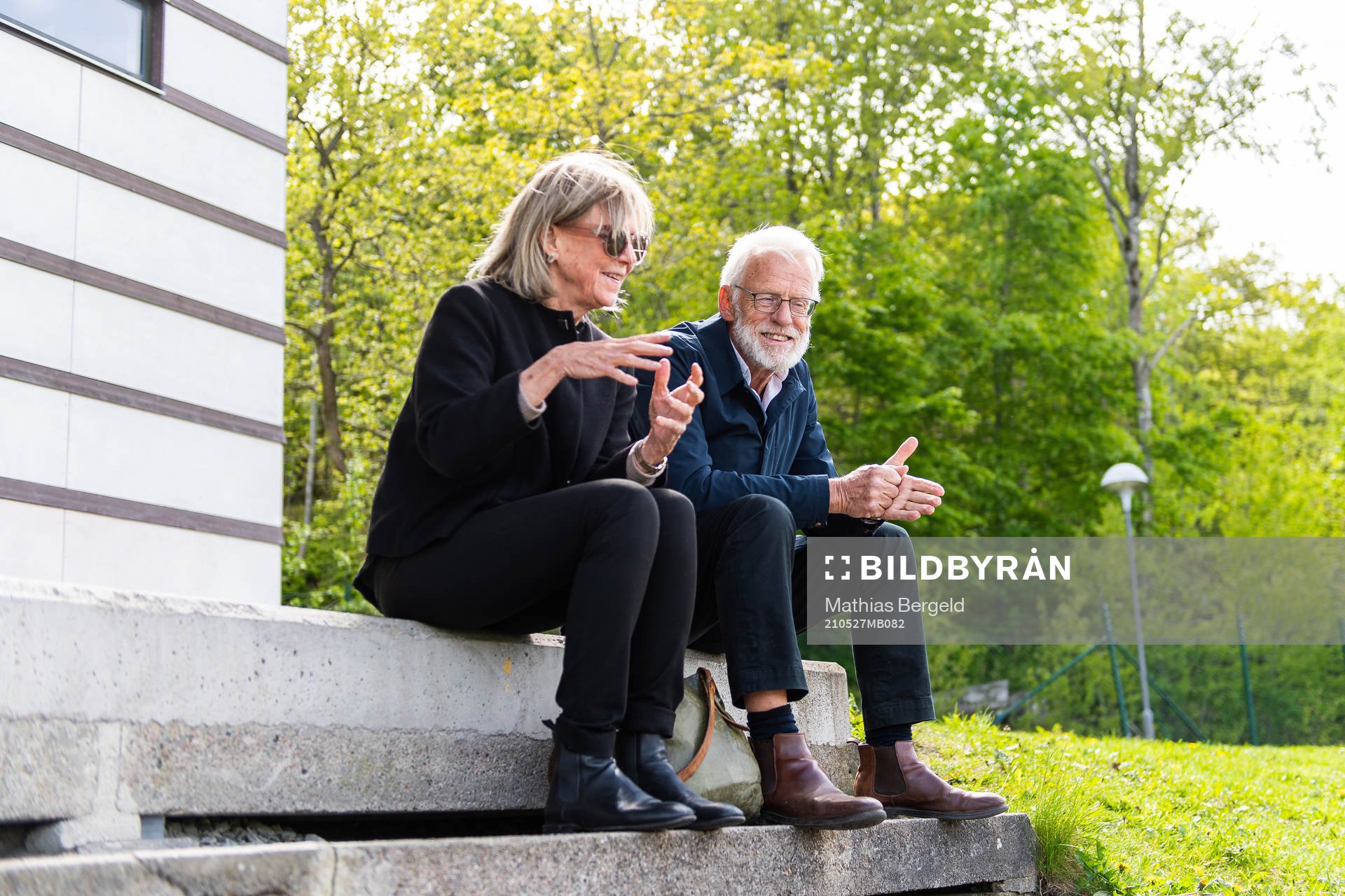 Monika och Stig Svensson, mamma och pappa till