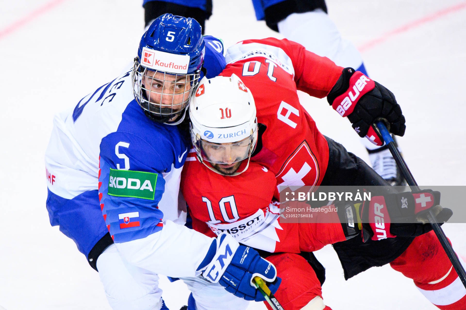 Simon Nemec of Slovakia and Andres Ambuhl of Switzerland