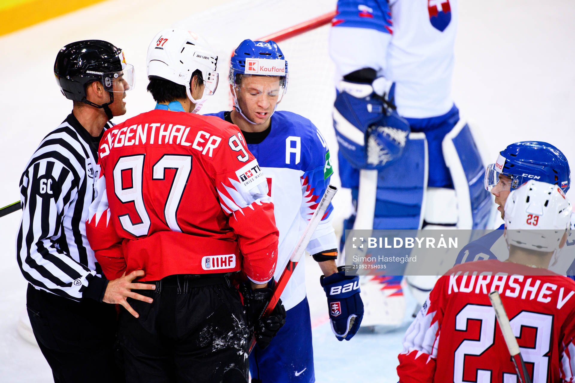 Jonas Siegenthaler of Switzerland and Mislav Rosandic of