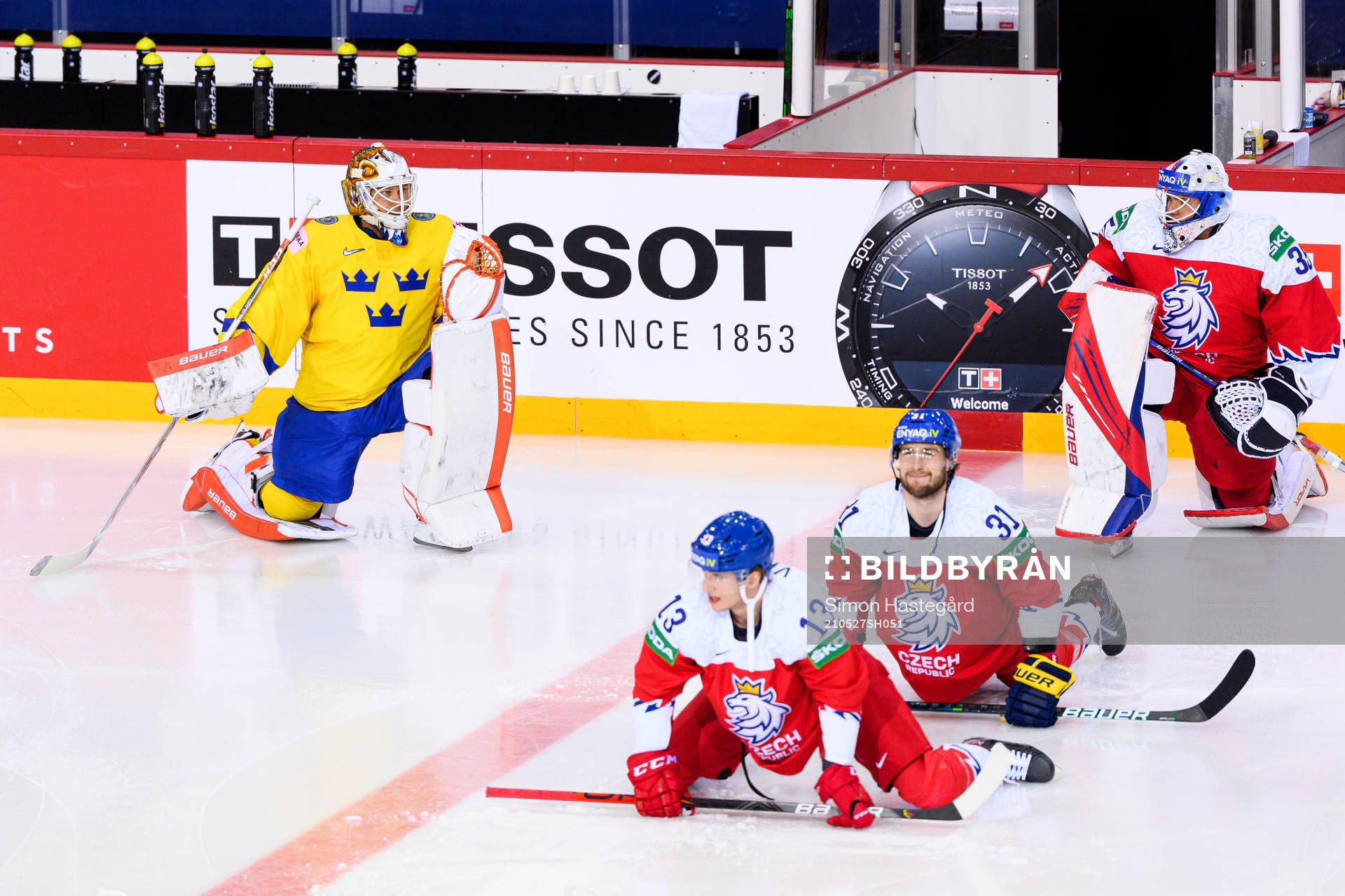 Goalkeeper Viktor Fasth of Sweden