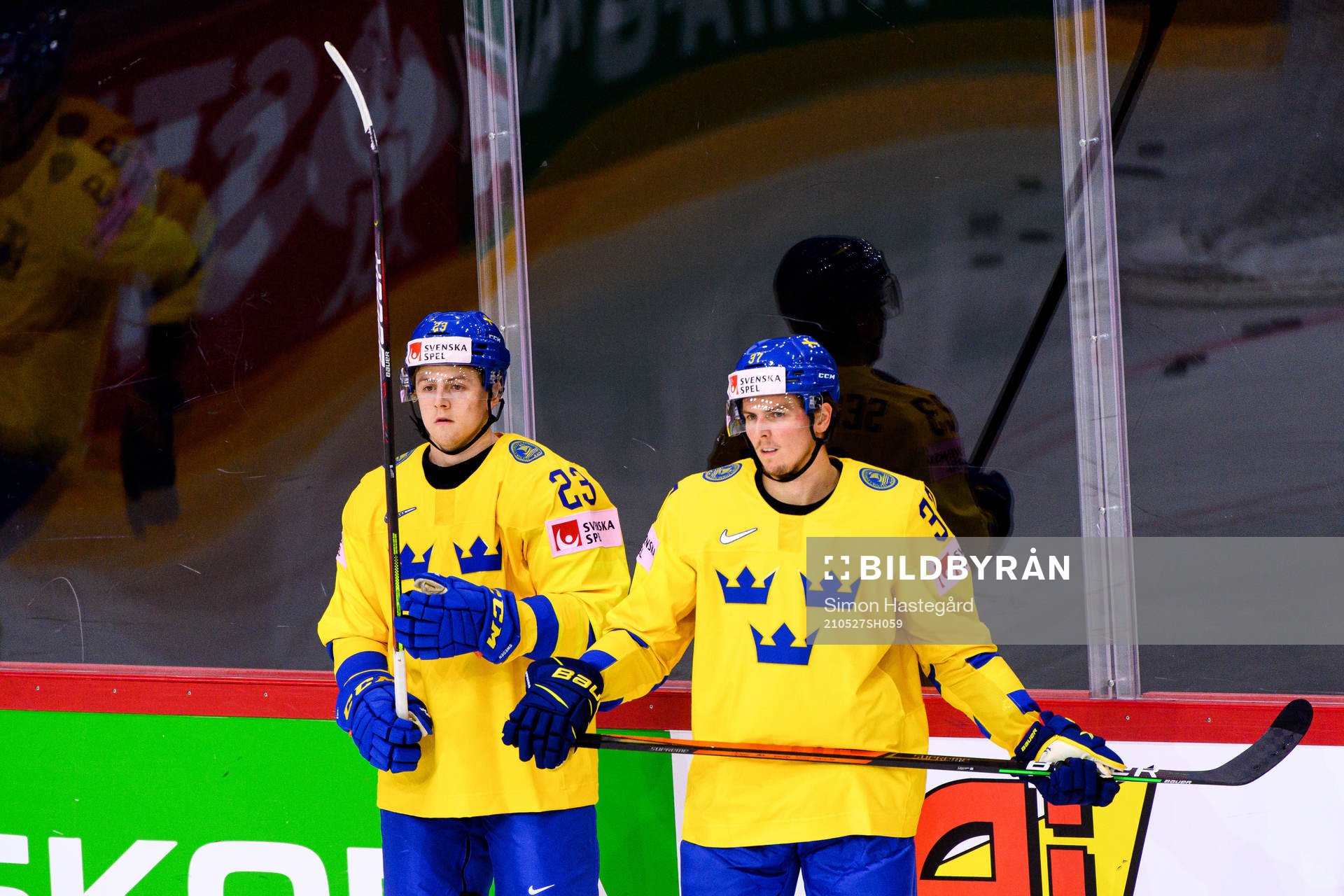 Jesper Sellgren and Isac Lundström of Sweden