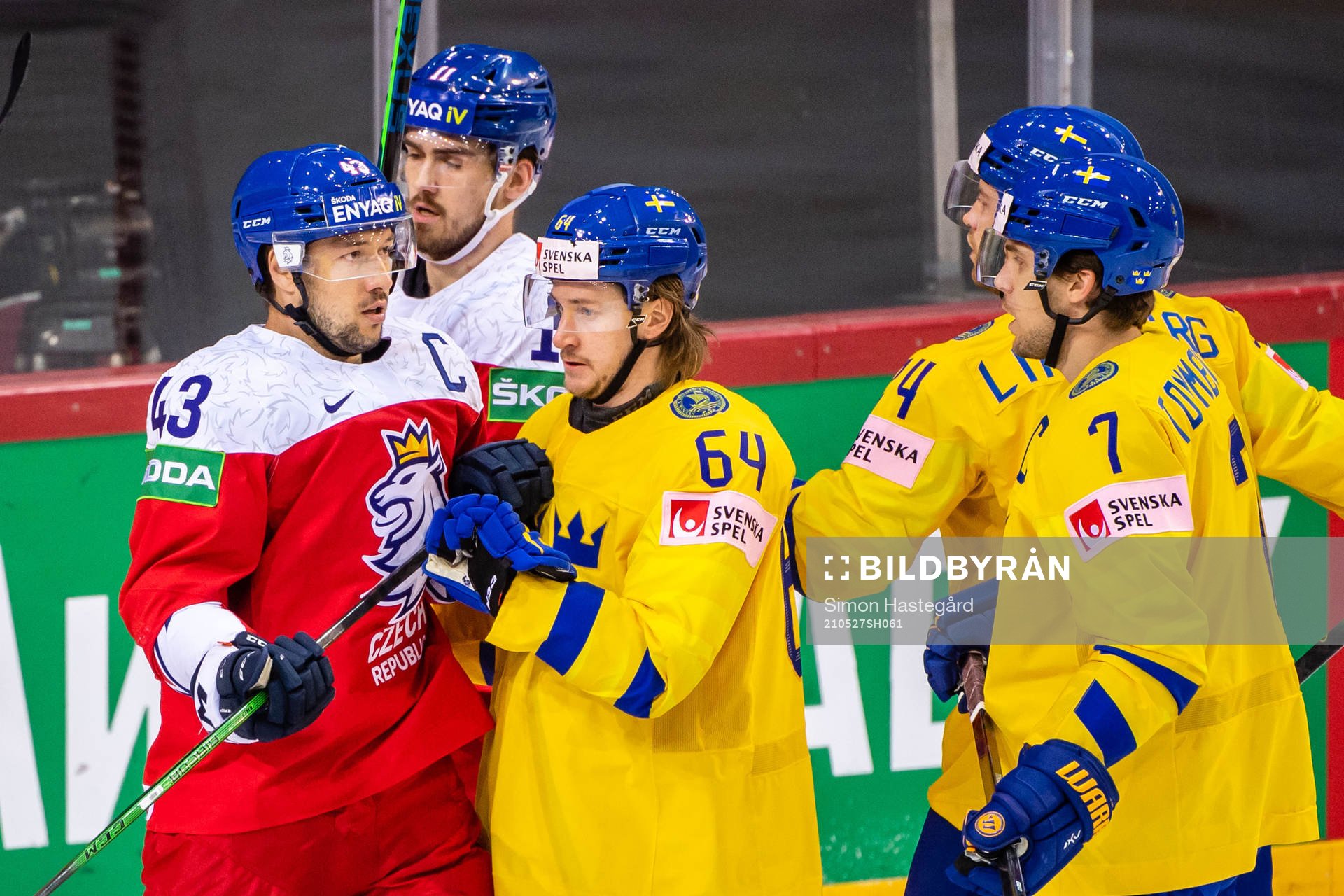 Jan Kovar of Czech Republic and Jonathan Pudas of Sweden