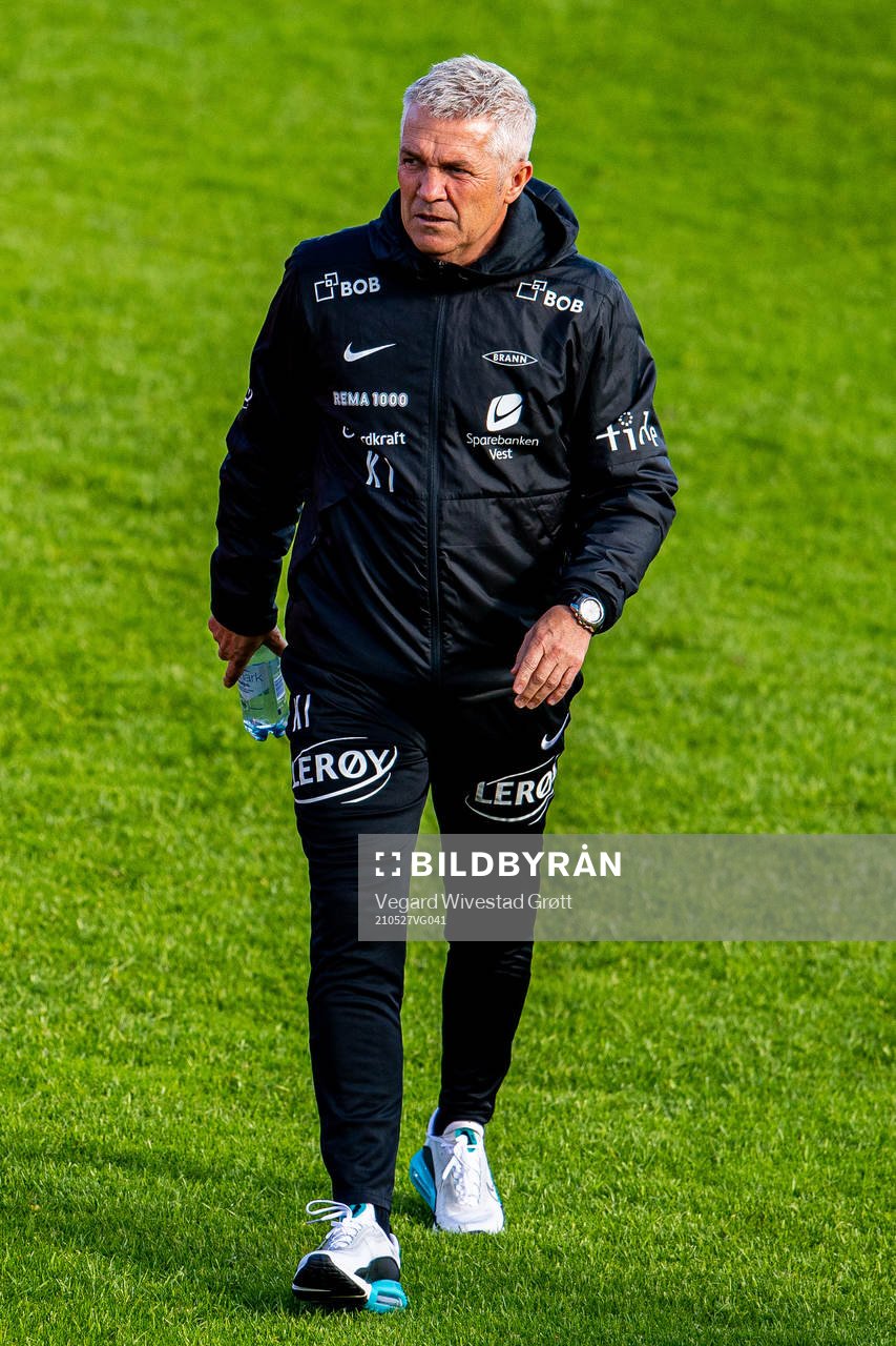 Kåre Ingebrigtsen, head coach of Brann