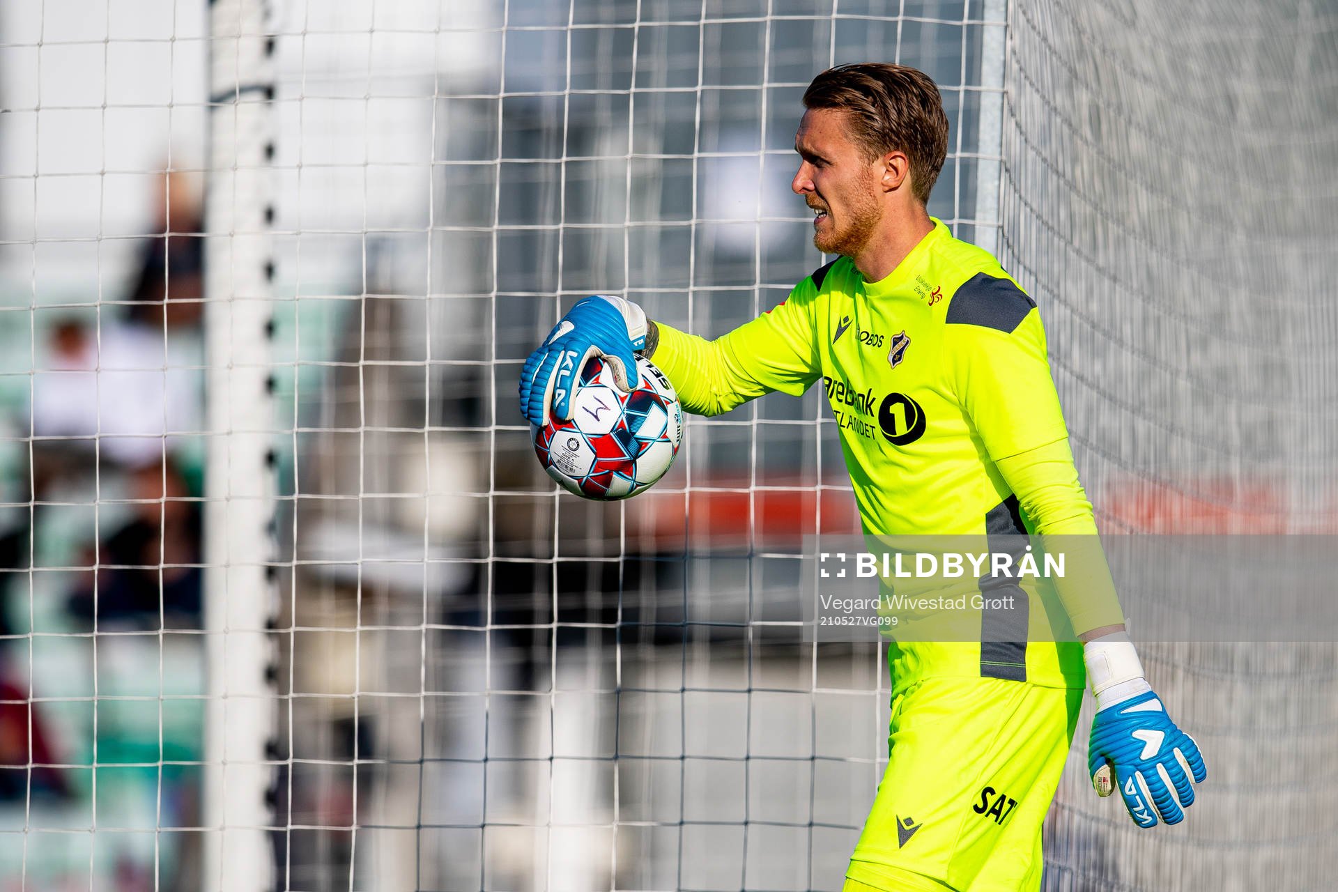 Goalkeeper Marcus Sandberg of Stabæk