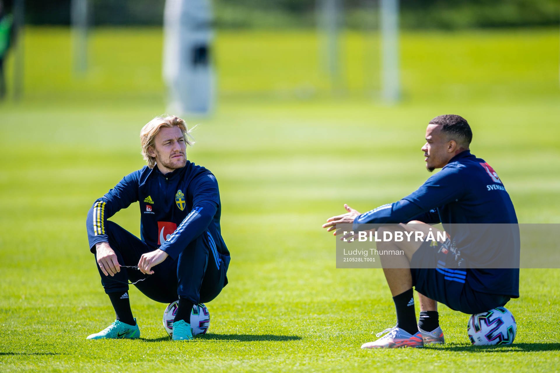 Emil Forsberg and Robin Quaison
