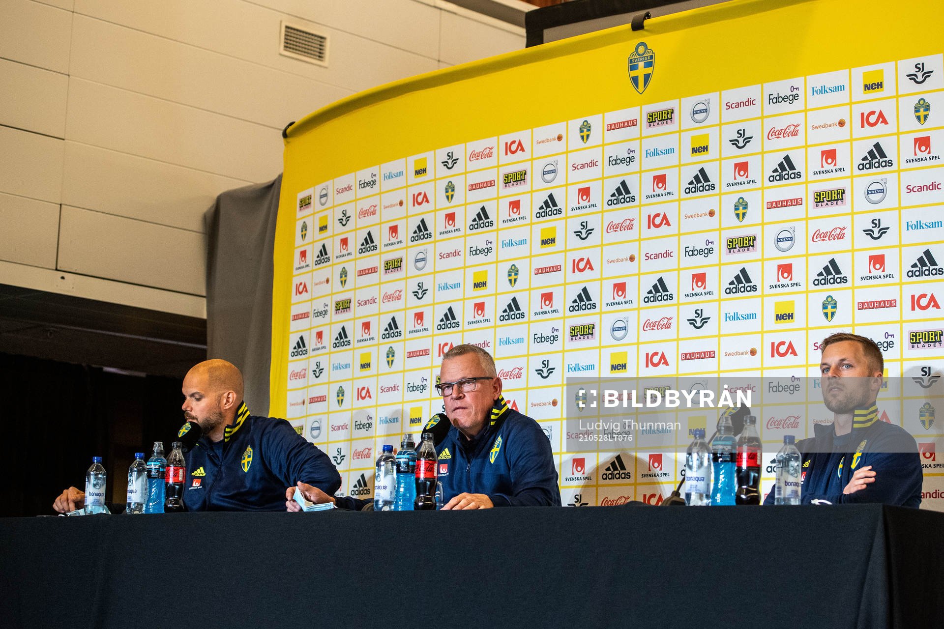 Press officer Jakob Kakembo Andersson, Janne Andersson,