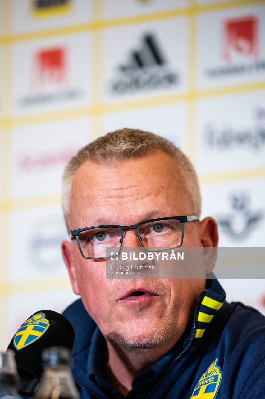 Janne Andersson, head coach of Sweden