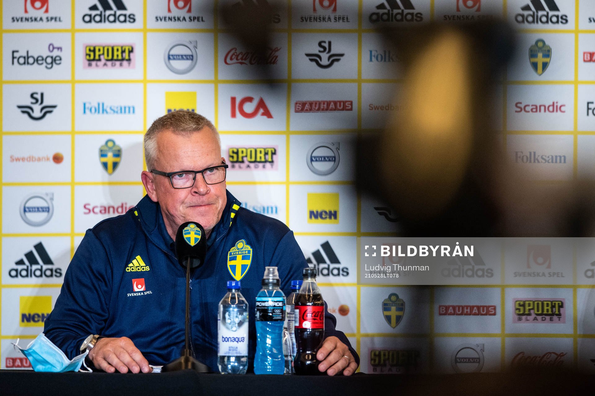 Janne Andersson, head coach of Sweden