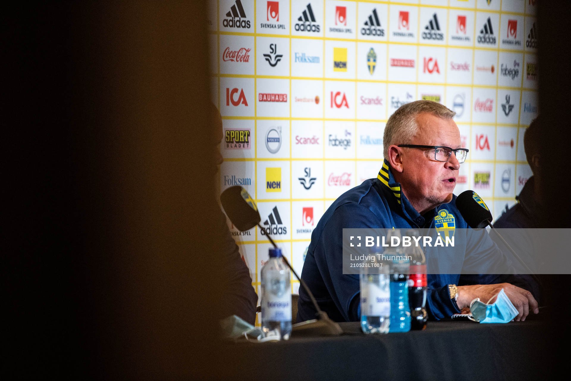 Janne Andersson, head coach of Sweden