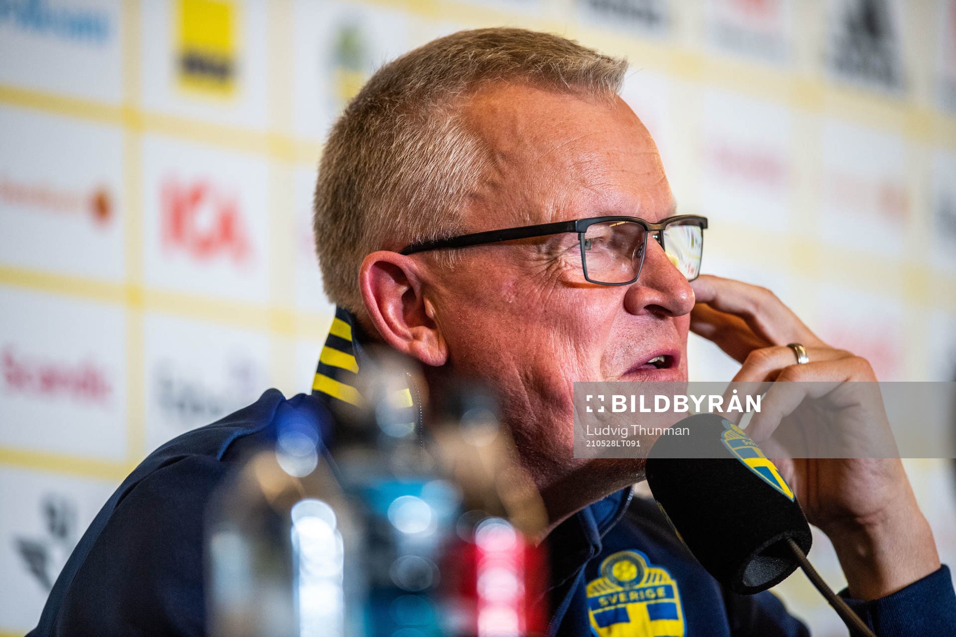 Janne Andersson, head coach of Sweden