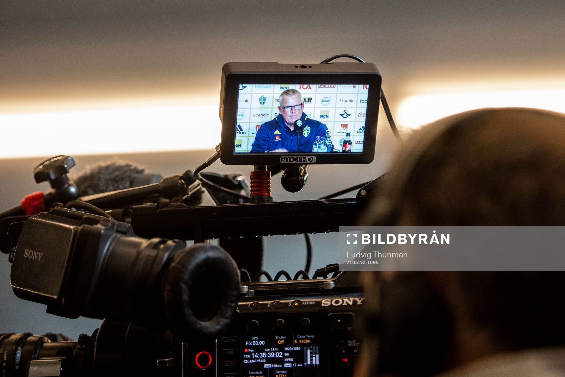 Janne Andersson, head coach of Sweden