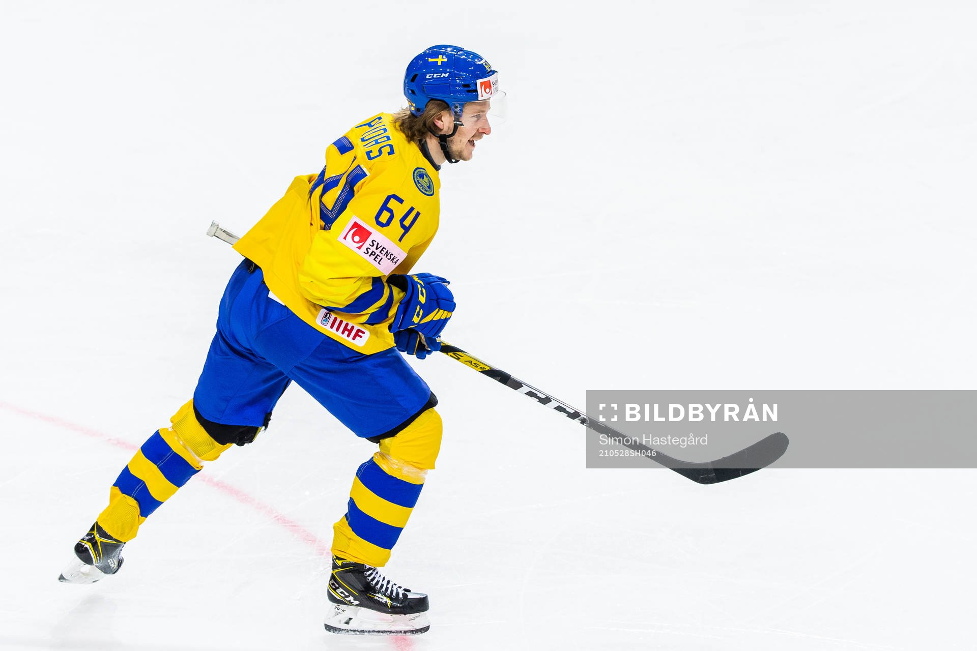 Jonathan Pudas of Sweden celebrates