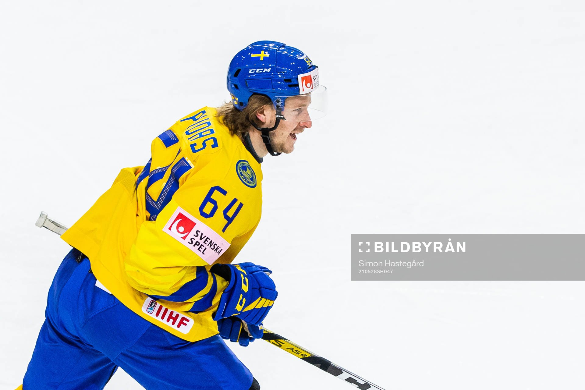Jonathan Pudas of Sweden celebrates