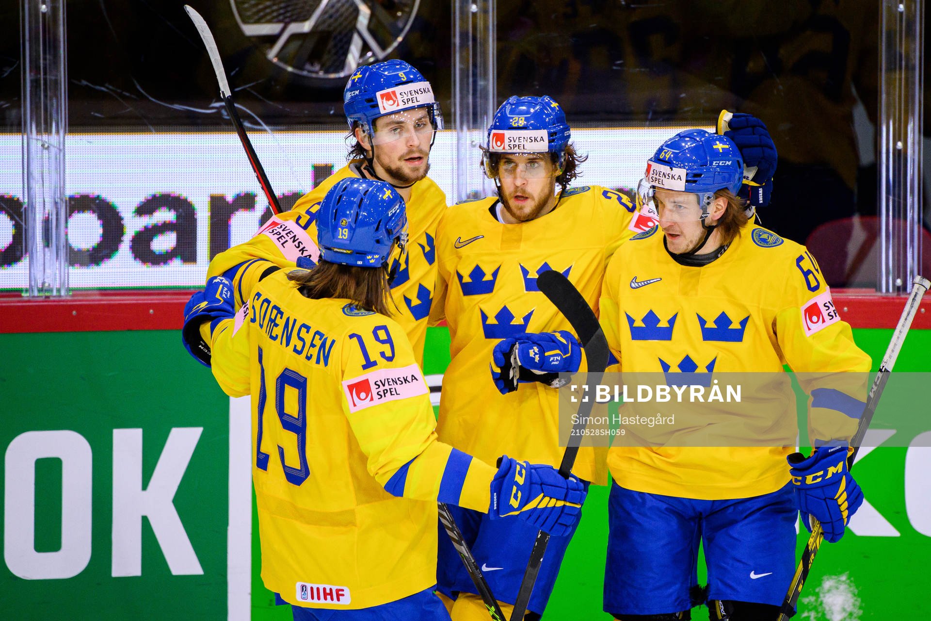 Marcus Sörensen , Adrian Kempe, Mario Kempe and Jonathan