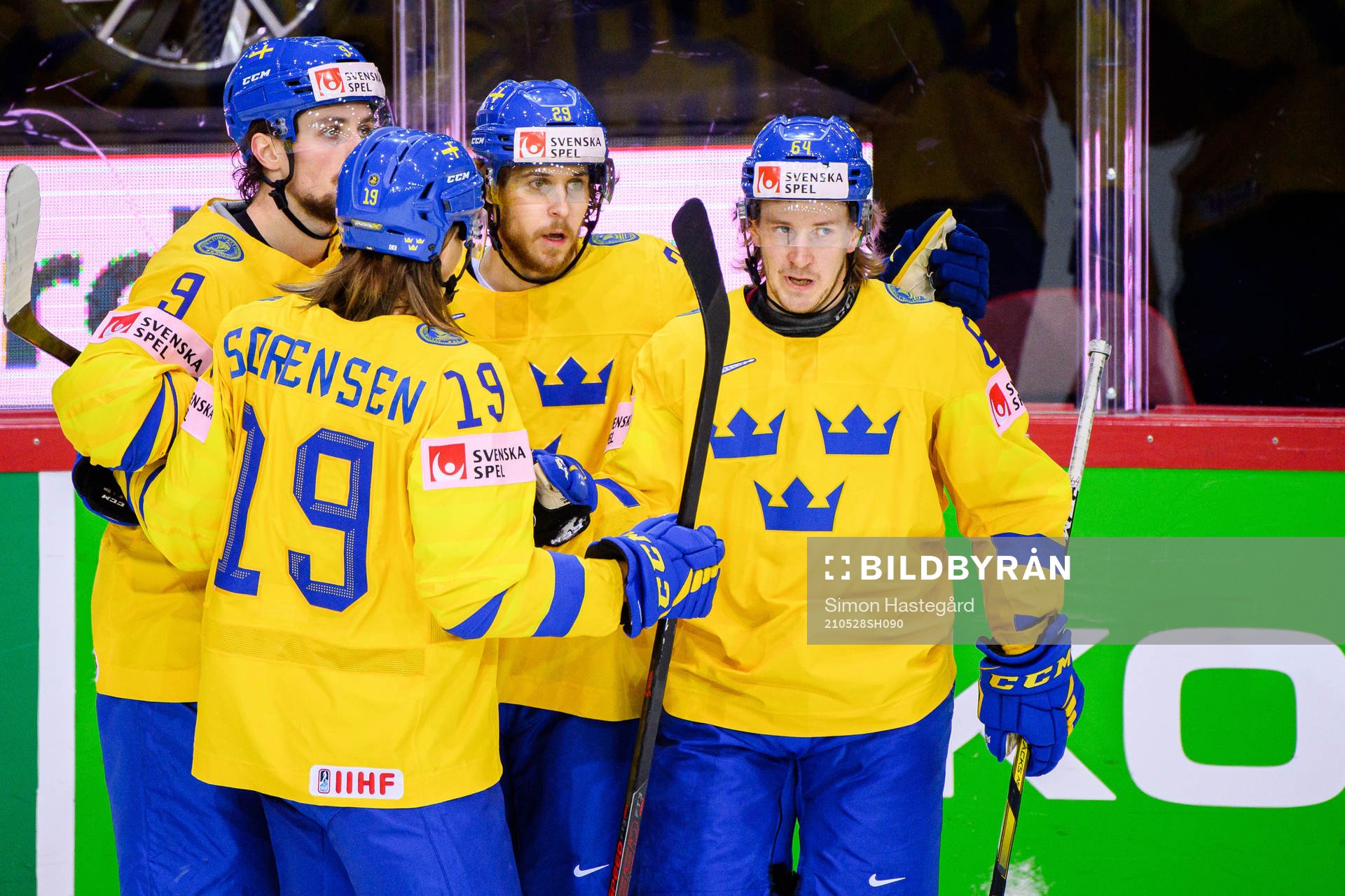 Adrian Kempe, Marcus Sörensen , Mario Kempe and Jonathan