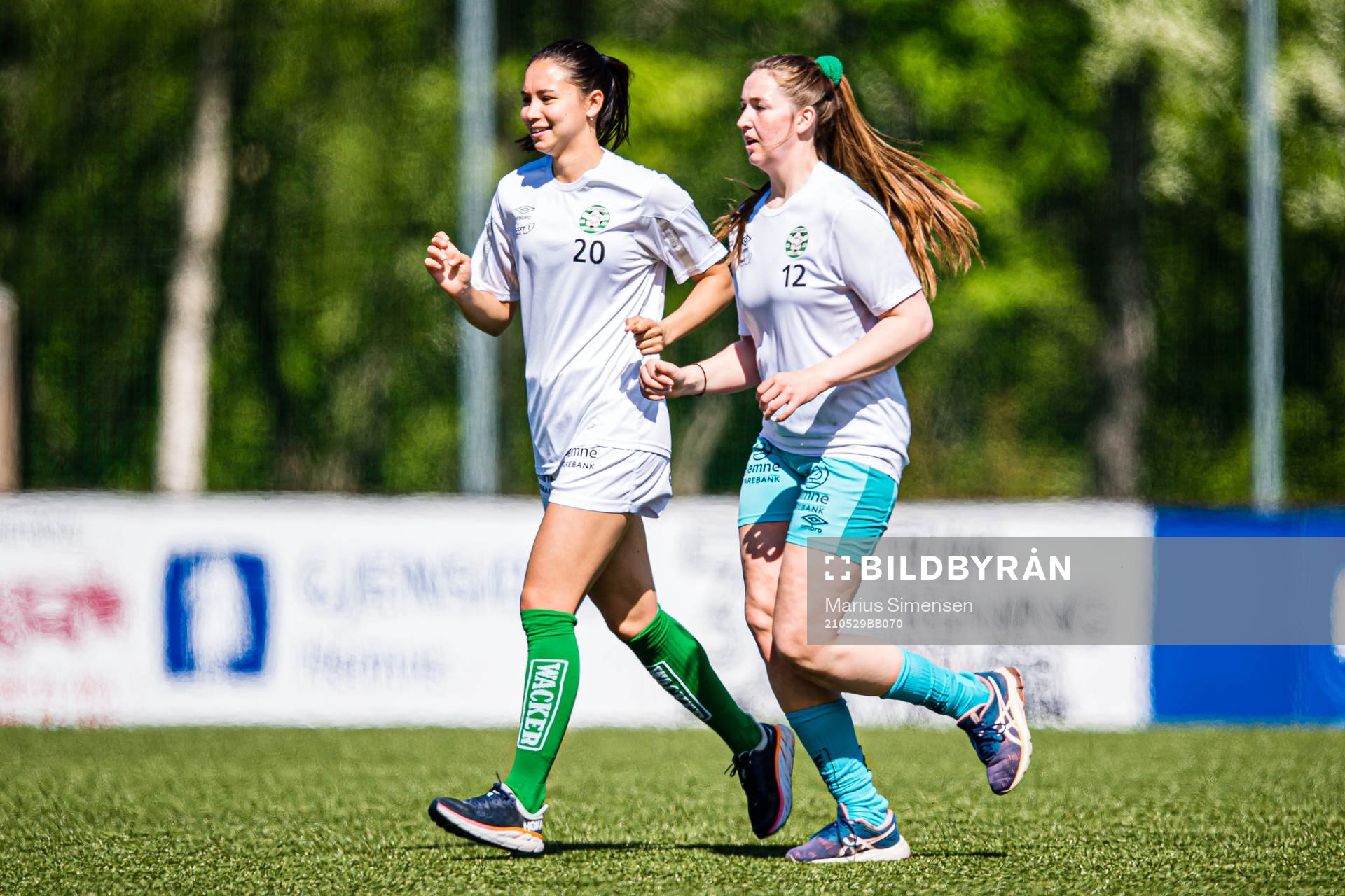 Sara Kristine Bantan Eggesvik and Trude Braut of KIL/Hemne