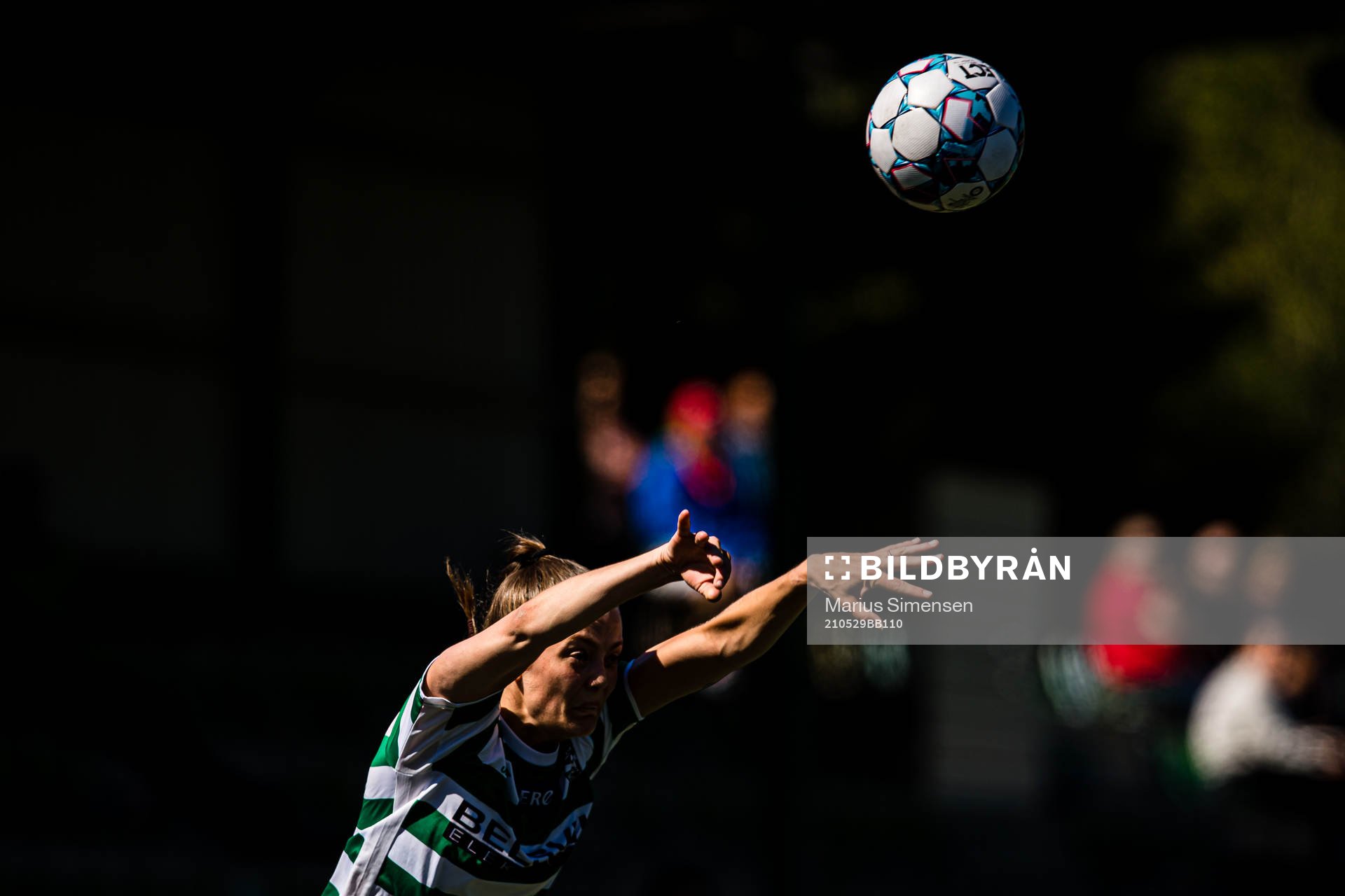 Ane Kristine Eggen of KIL/Hemne during the 1. divison football match between KIL/Hemne and Fart on May 29, 2021 in Kyrksæterøra.