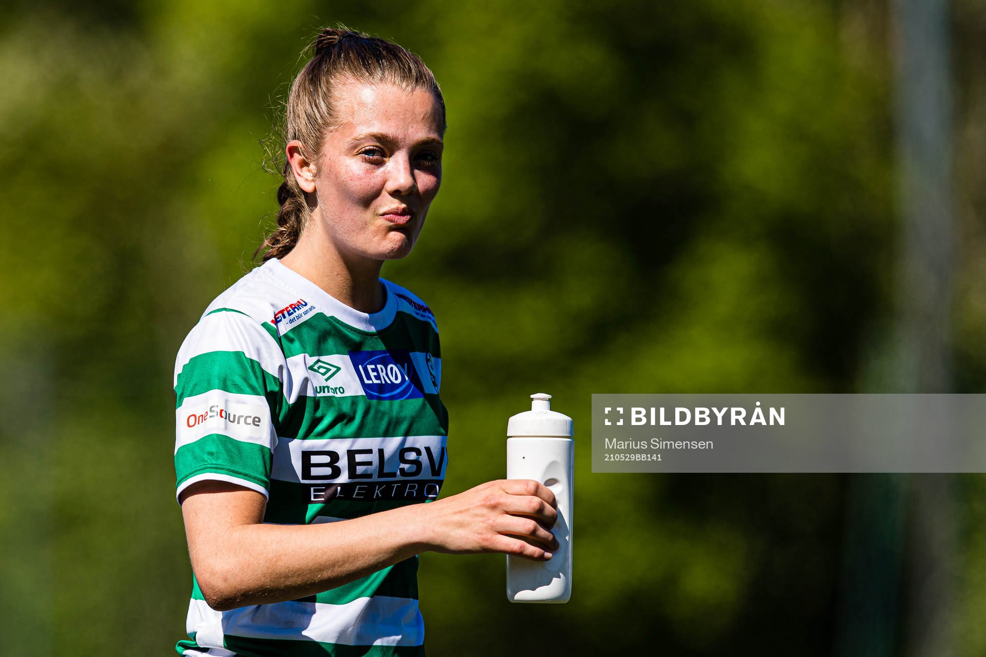 Ane Kristine Eggen of KIL/Hemne during the 1. divison football match between KIL/Hemne and Fart on May 29, 2021 in Kyrksæterøra.