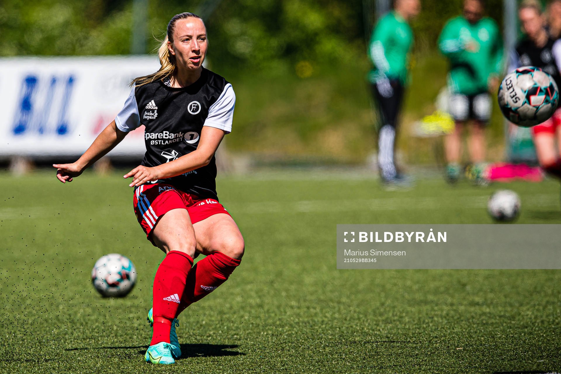 Silje Kittilsen of Fart warms up