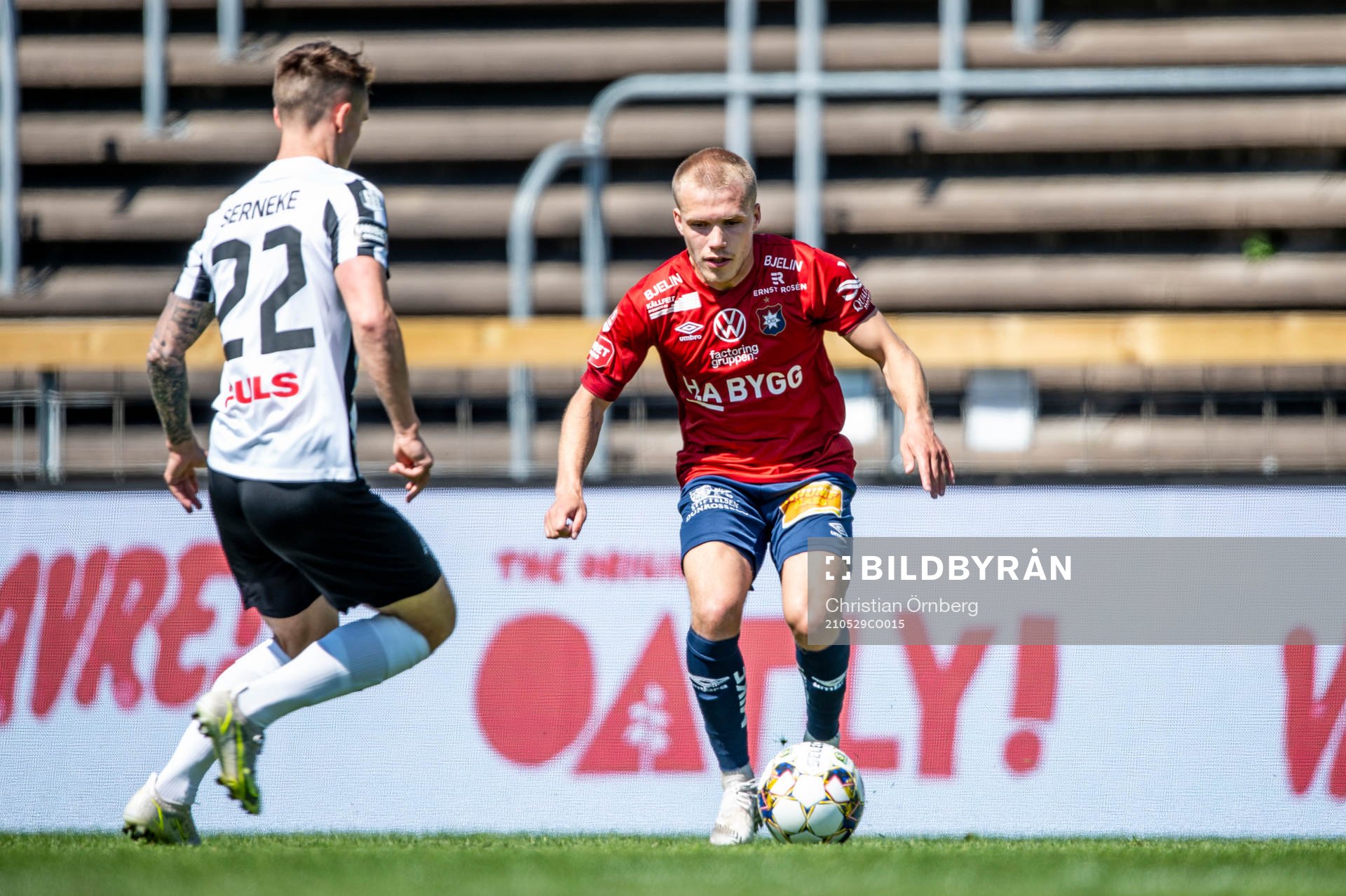 Örgrytes Hampus Dahlqvist mot Landskronas Hampus Ferhm