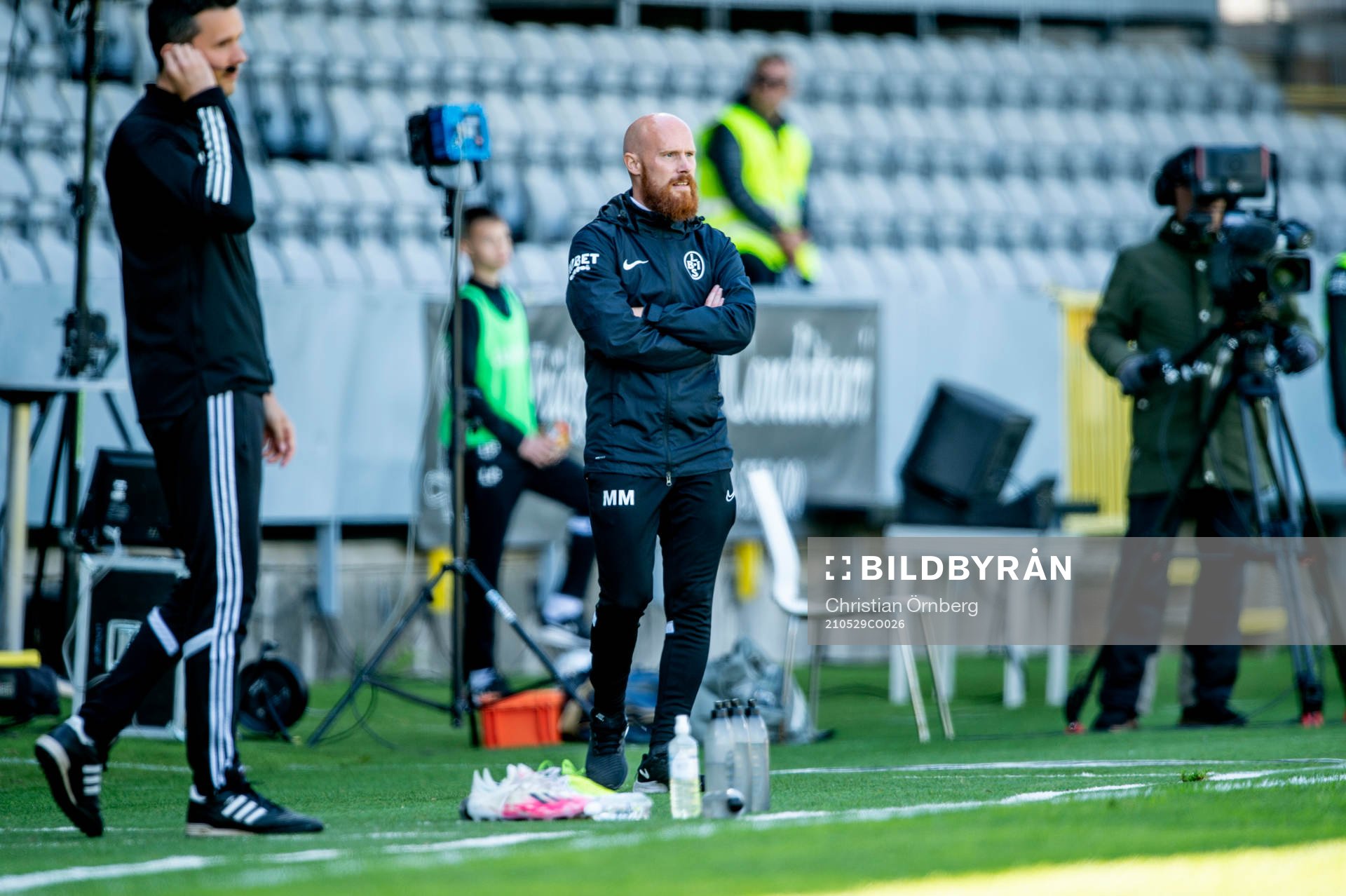 Landskronas assisterande tränare Max Mölder