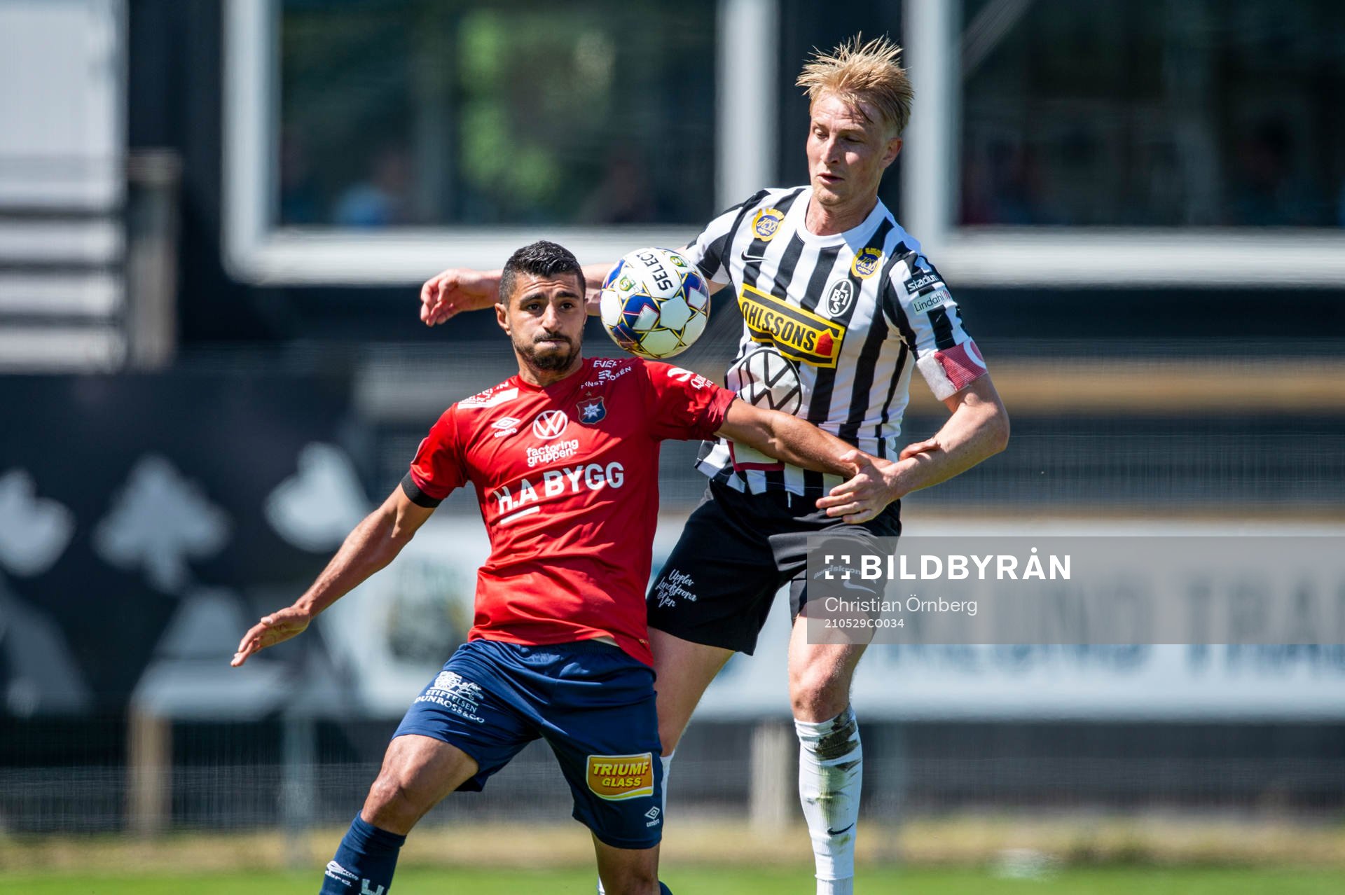Örgrytes Ailton Jose Almeida mot Landskronas Viktor