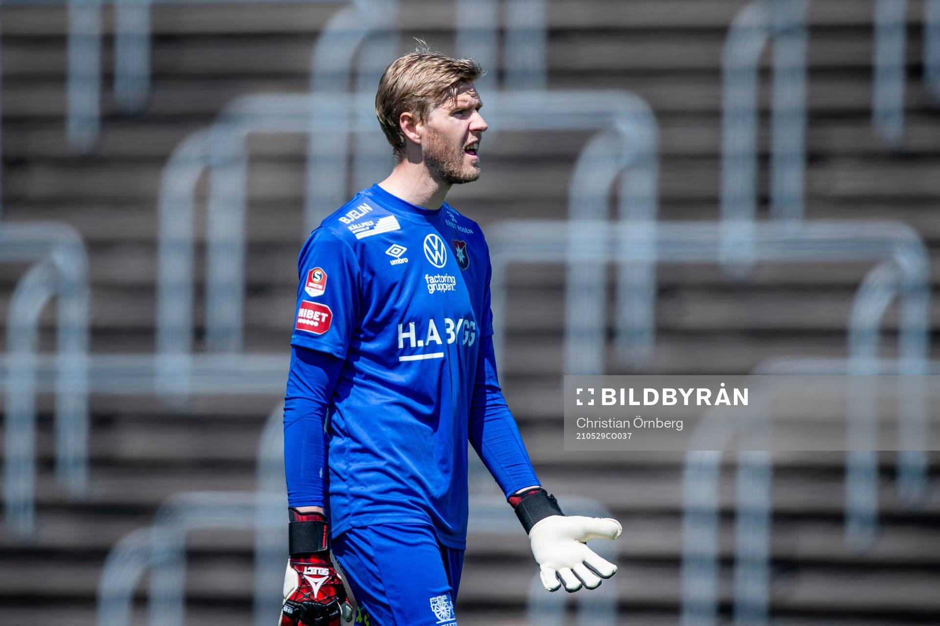 Örgrytes målvakt Fredrik Andersson