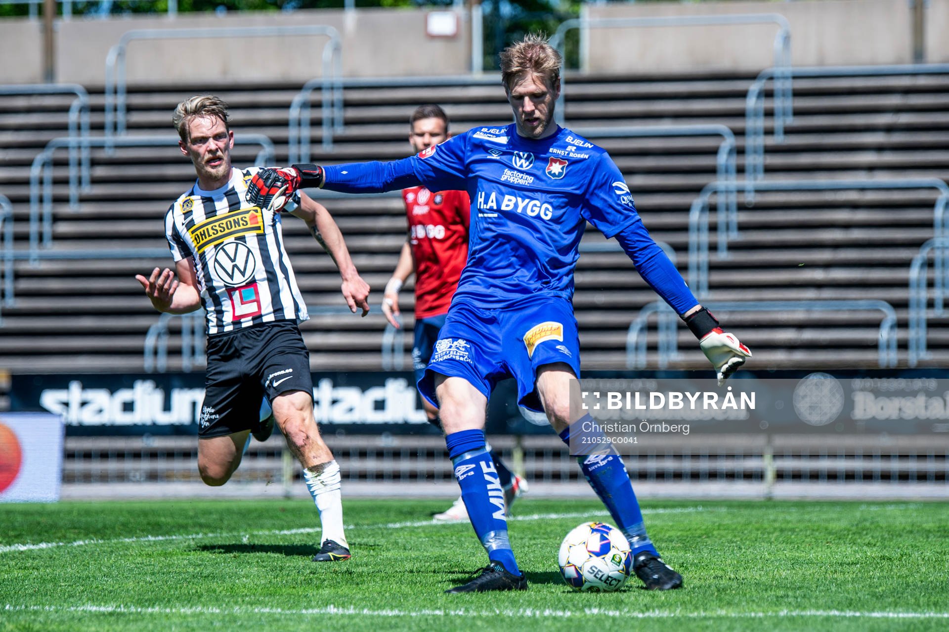 Örgrytes målvakt Fredrik Andersson