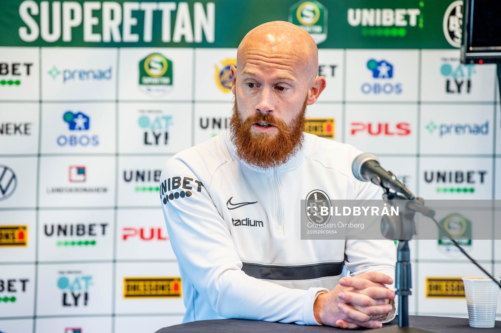 Landskronas assisterande tränare Max Mölder