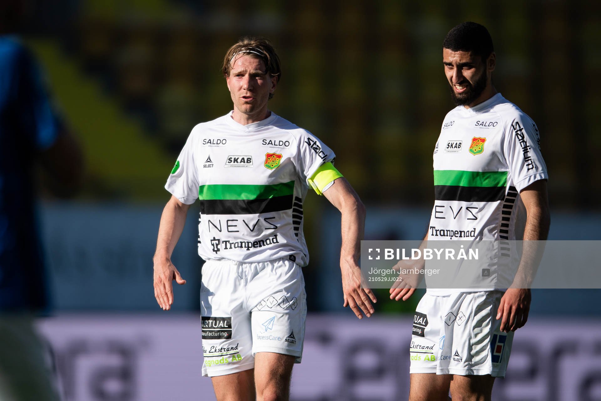 GAIS August Wängberg och Emin Grozdanic jublar