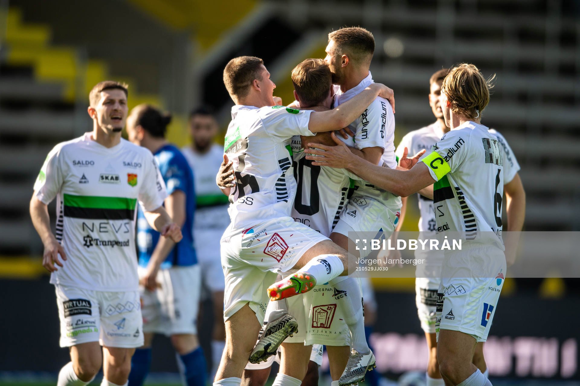 GAIS spelare jublar