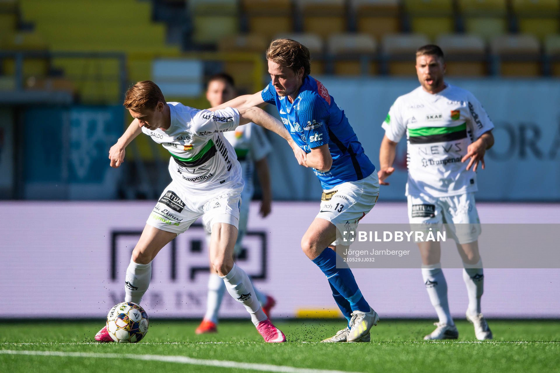GAIS Julius Lindberg och Norrbys Robin Strömberg