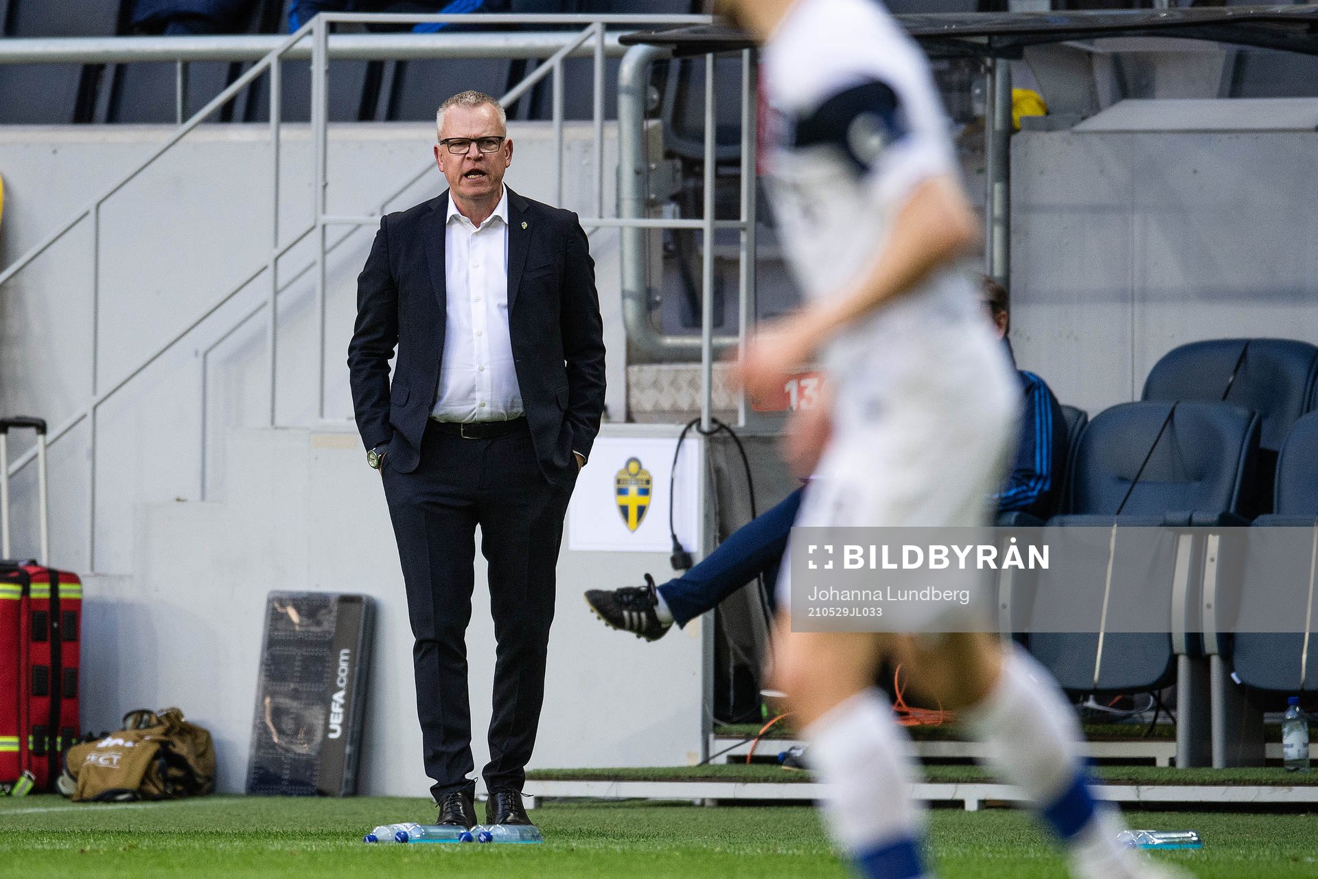 Janne Andersson, head coach of Sweden