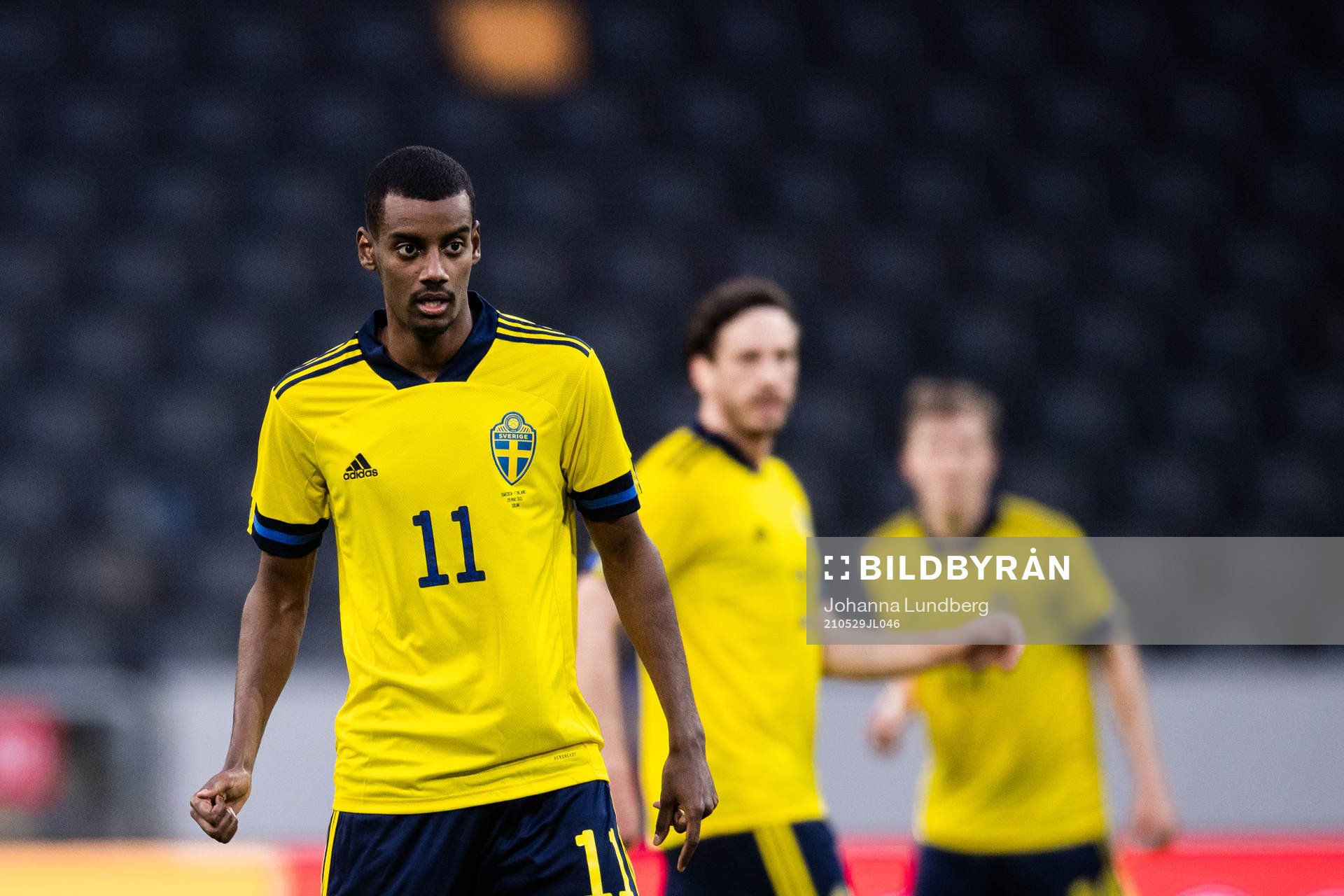 Alexander Isak of Sweden