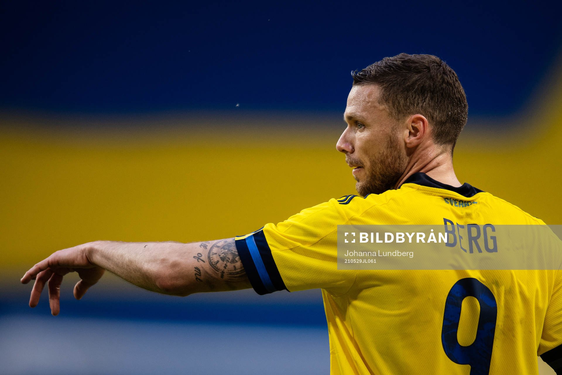 Marcus Berg of Sweden