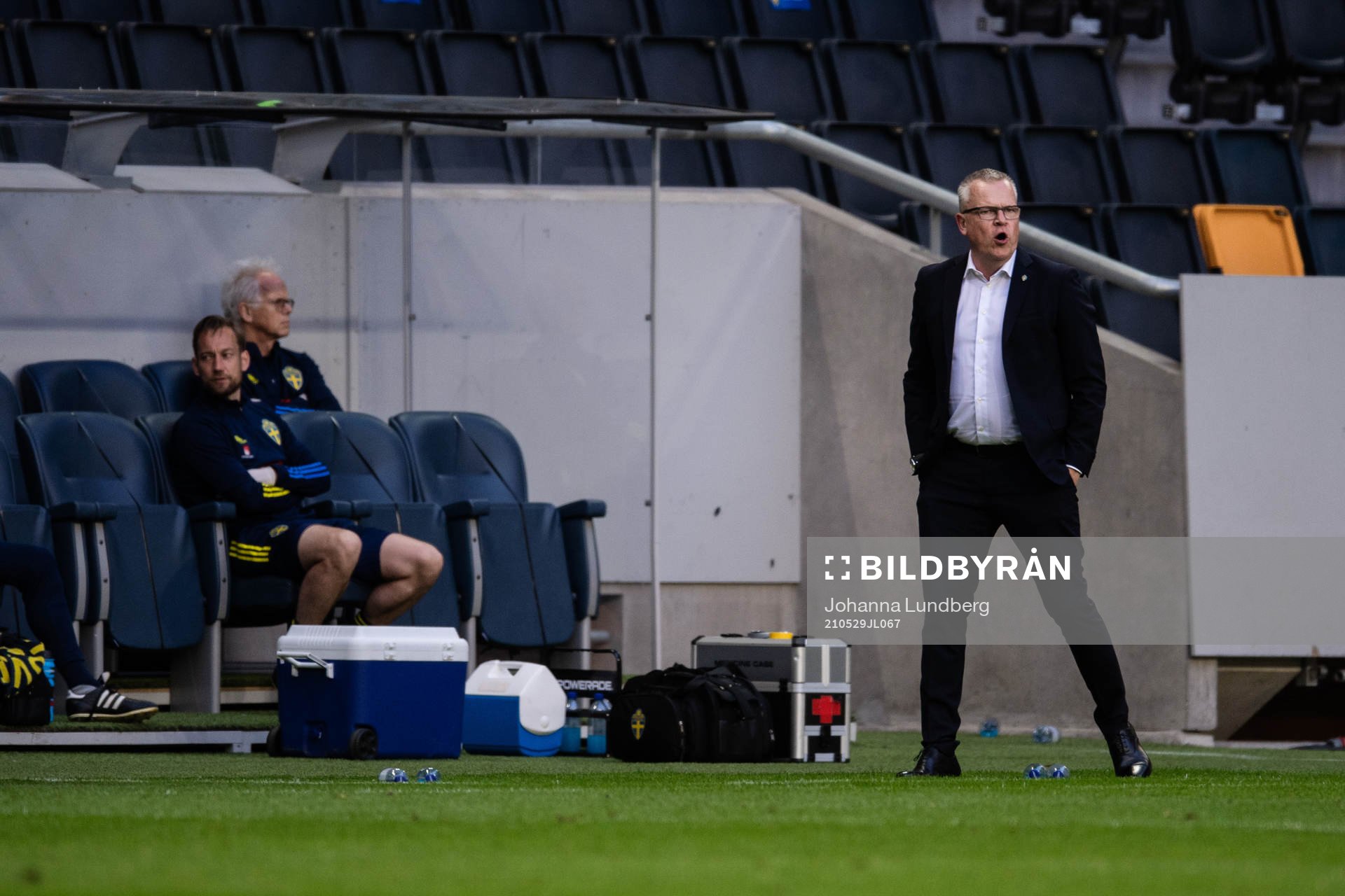 Janne Andersson, head coach of Sweden