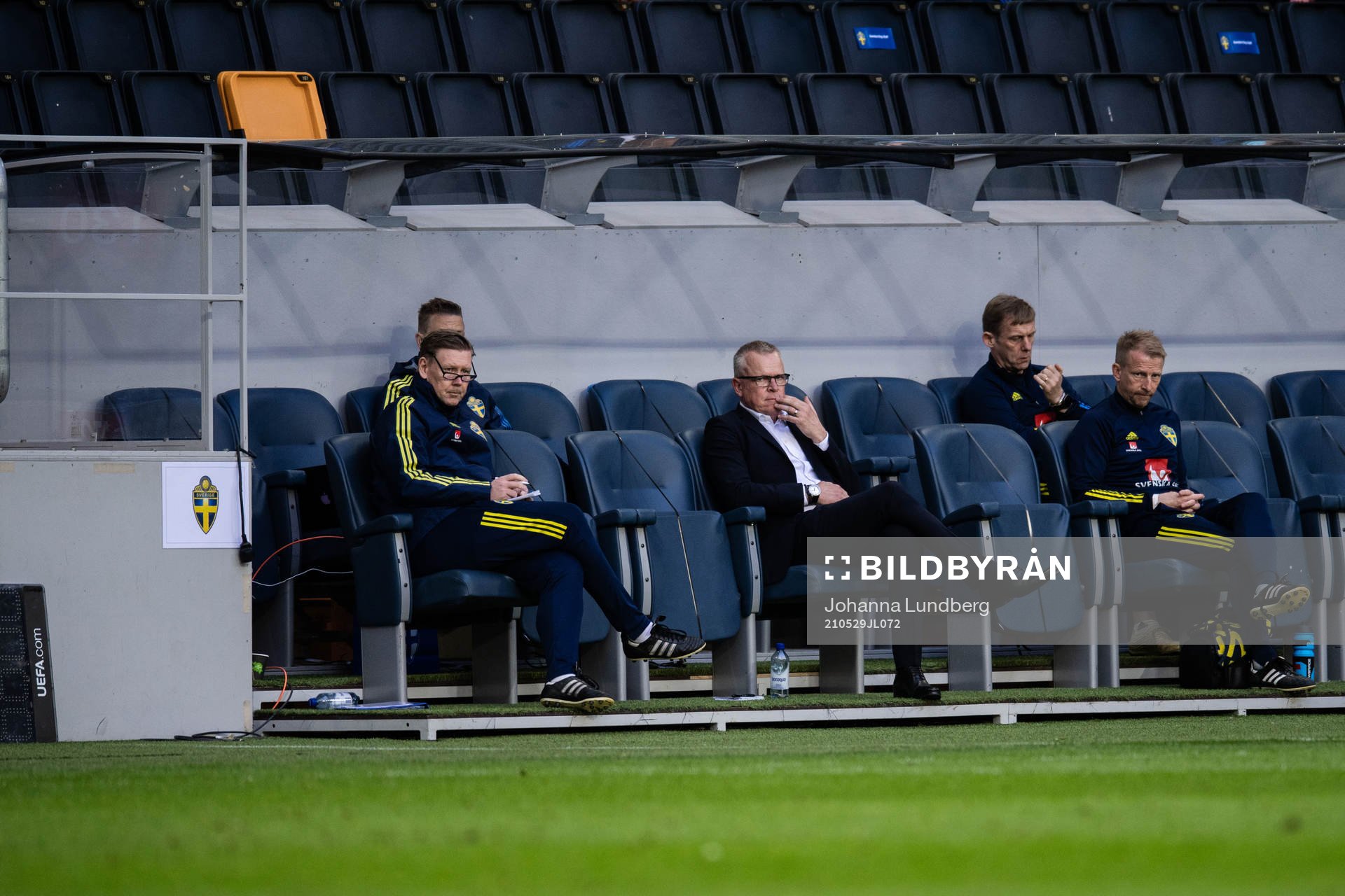 Janne Andersson, head coach of Sweden