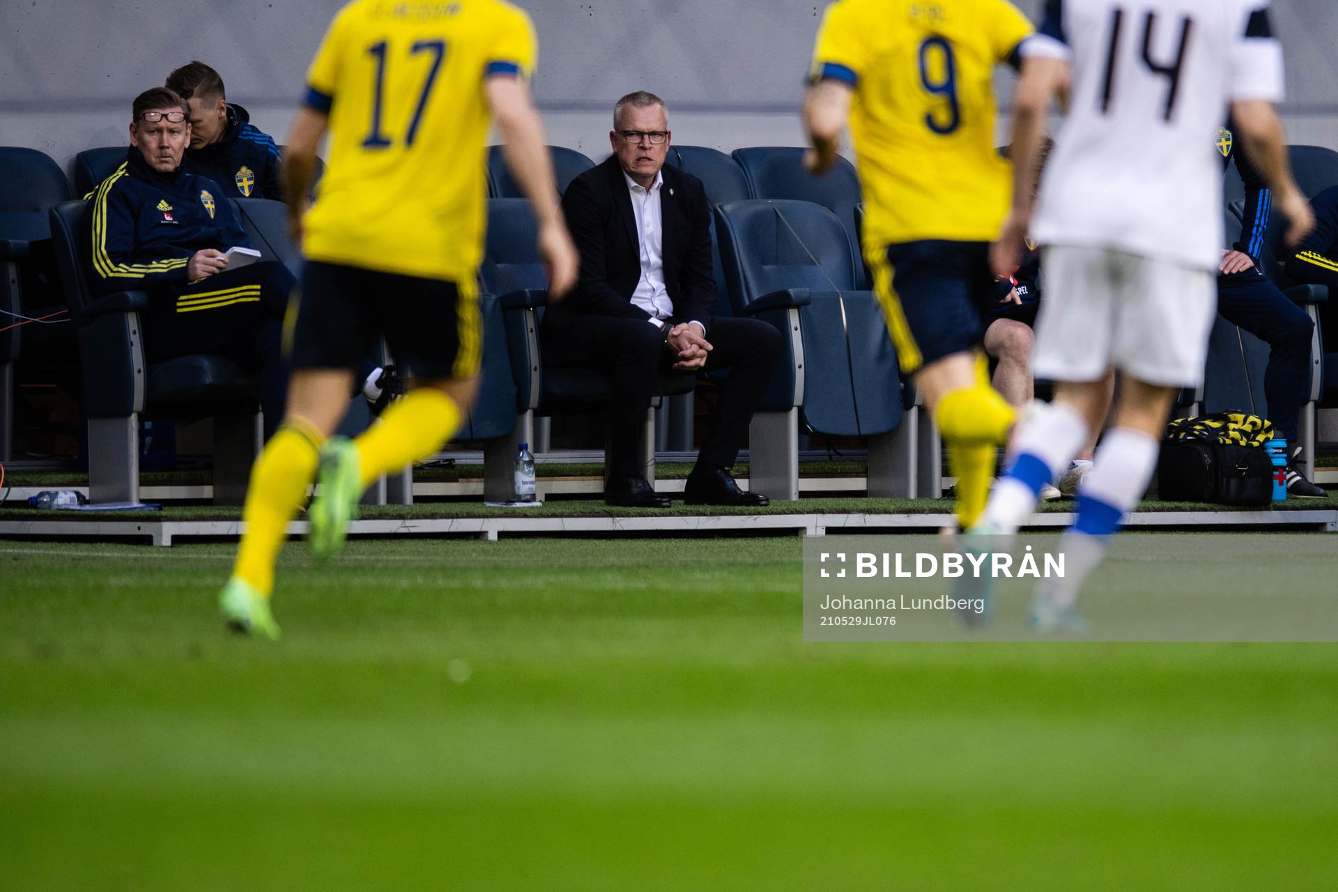 Janne Andersson, head coach of Sweden