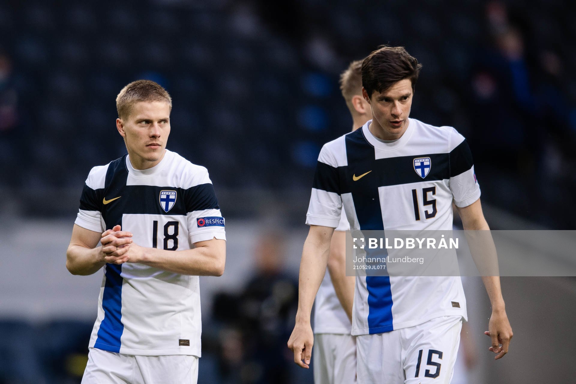 Jere Uronen and Sauli Väisänen of Finland