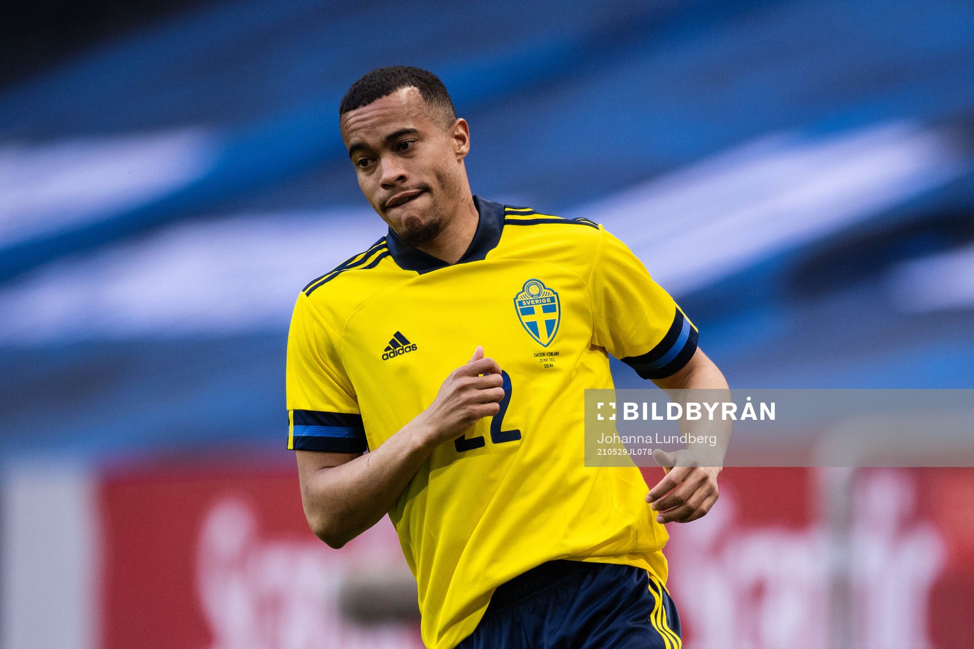 Robin Quaison of Sweden