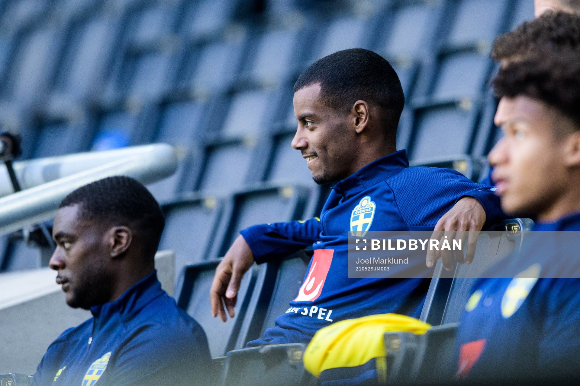 Alexander Isak of Sweden