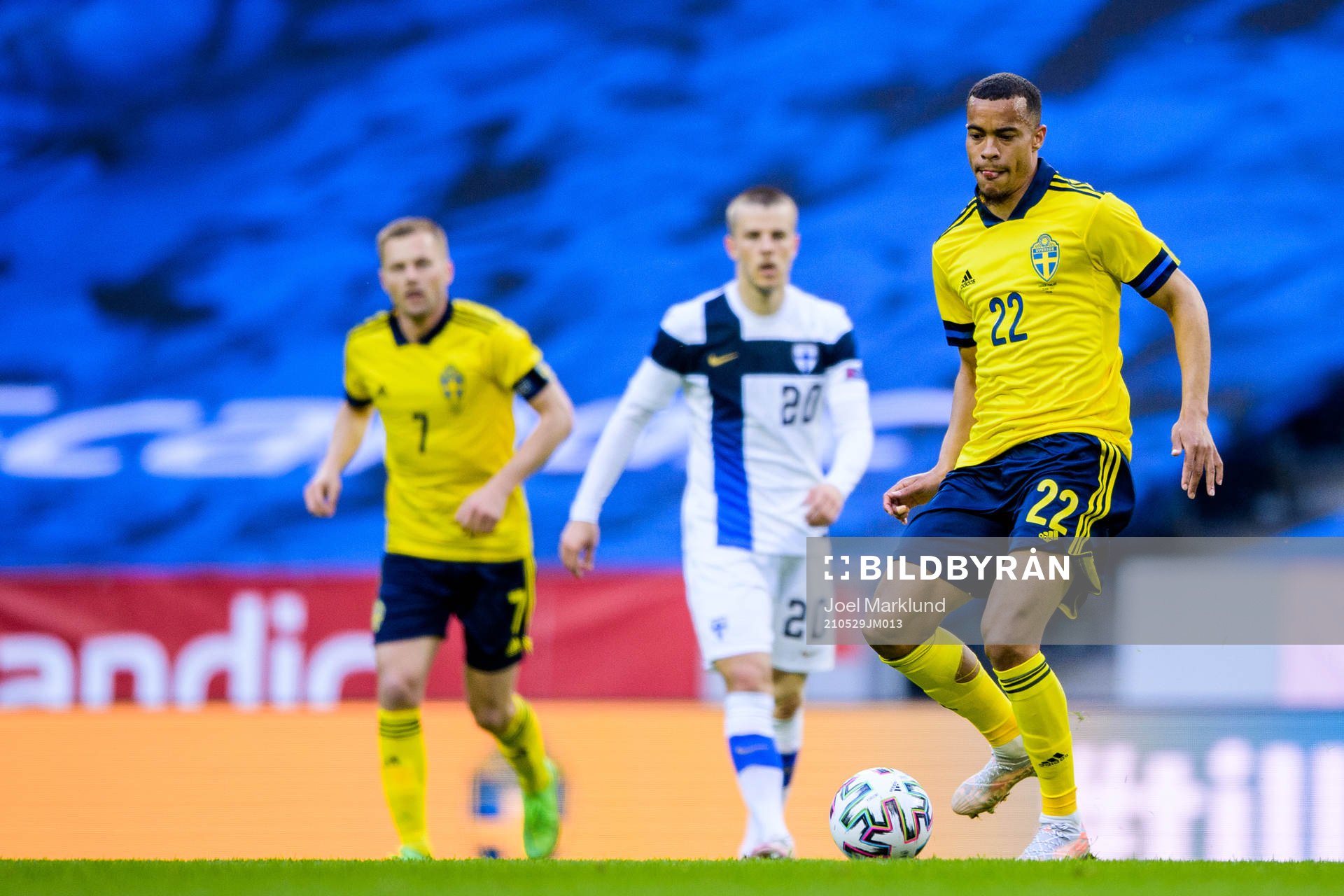 Robin Quaison of Sweden