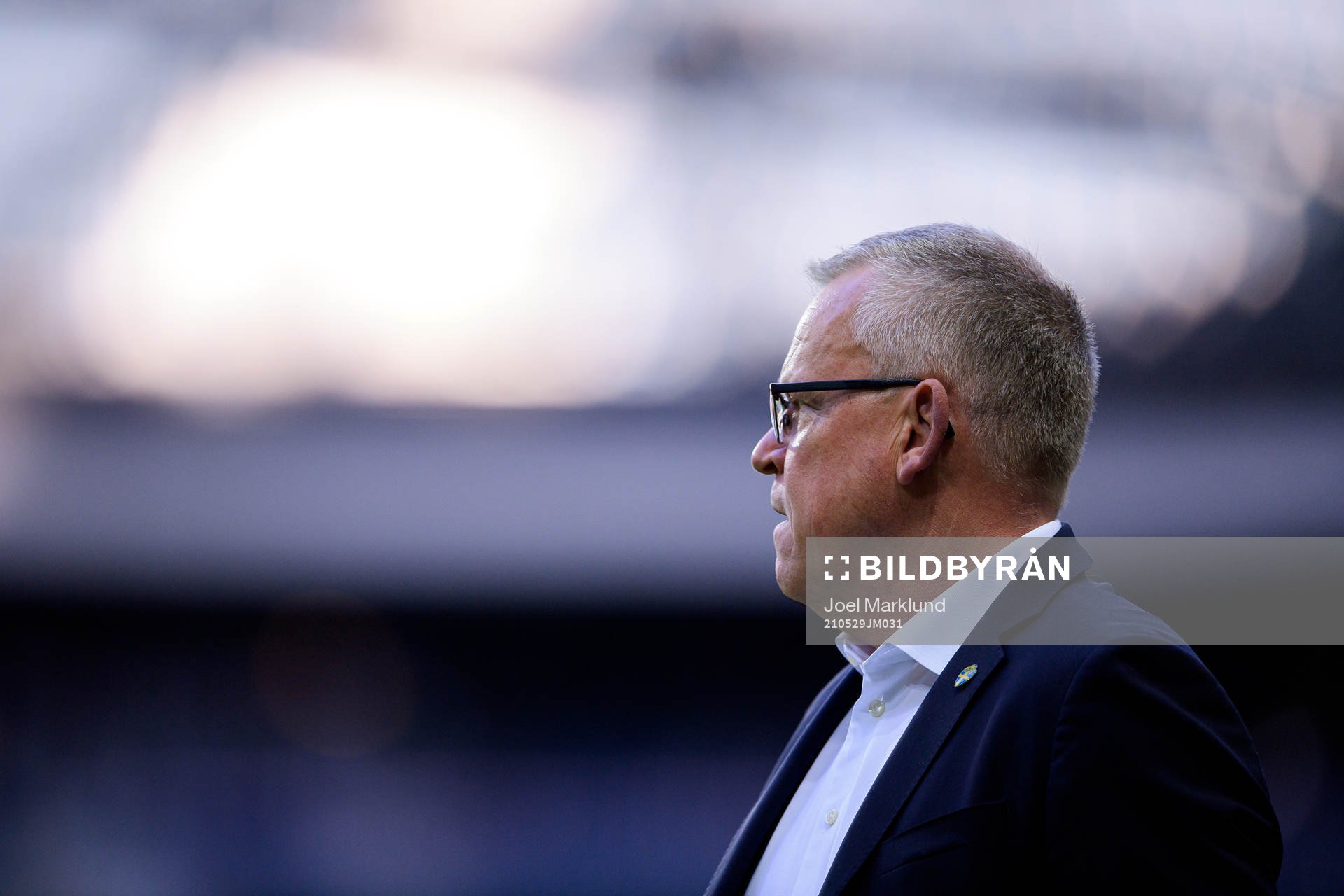 Janne Andersson, head coach of Sweden