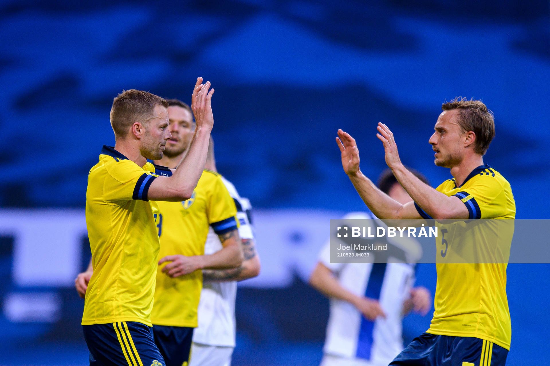 Sebastian Larsson , Marcus Berg and Pierre Bengtsson of