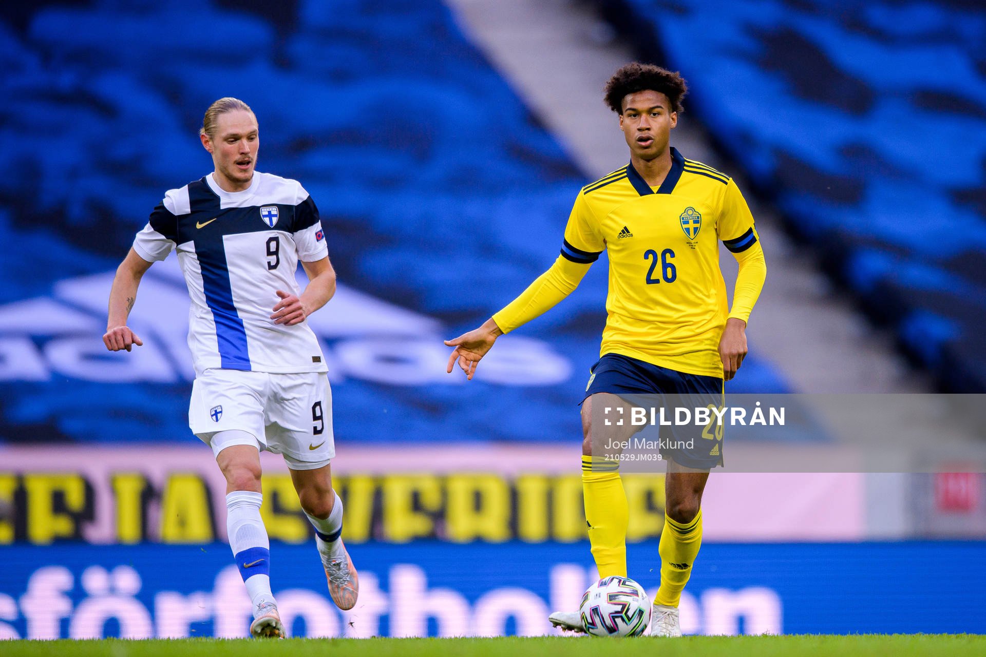 Fredrik Jensen of Finland and Jens-Lys Cajuste of Sweden
