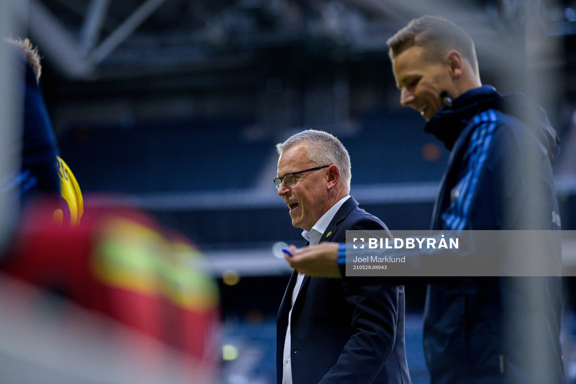 Janne Andersson, head coach of Sweden