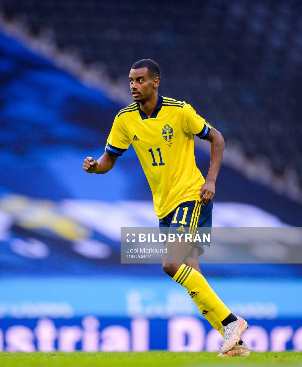 Alexander Isak of Sweden