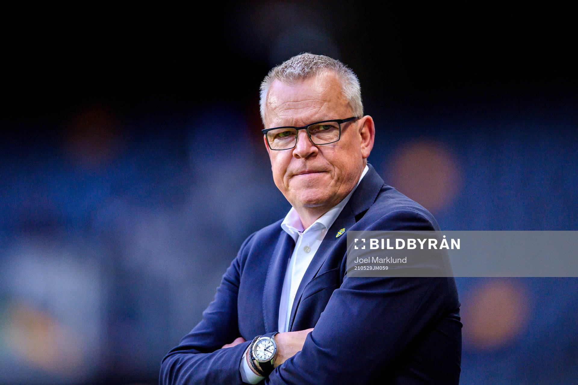 Janne Andersson, head coach of Sweden