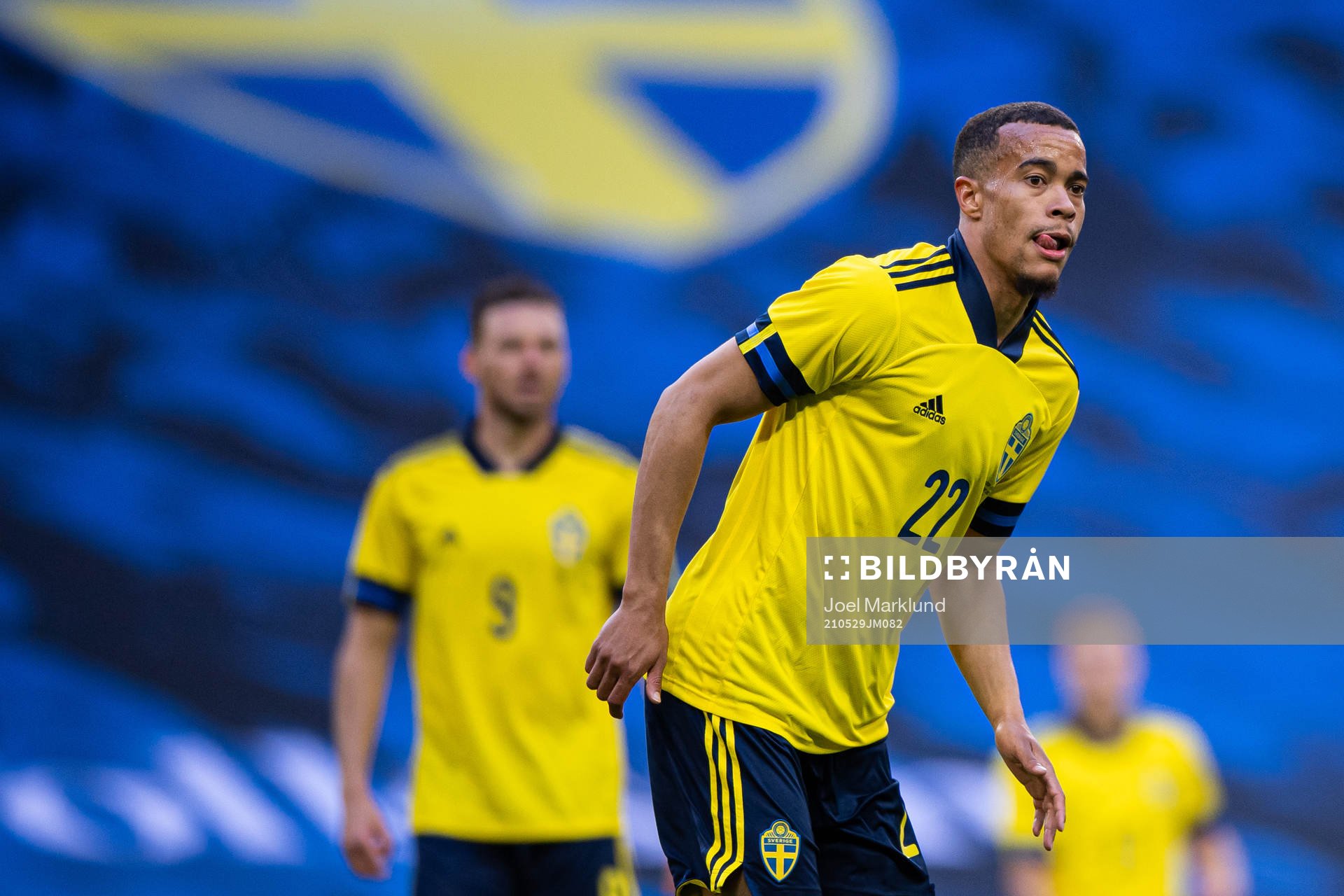 Robin Quaison of Sweden